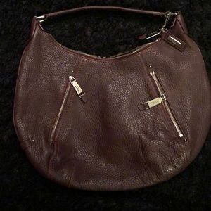 Cole Haan Burgundy Brown Leather Handbag